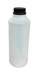 Butelka plastikowa Hdpe biała 1000ml z podziałką - Kanistry - miniaturka - grafika 1