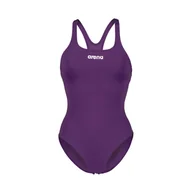 Stroje kąpielowe - Damski Strój kąpielowy ARENA WOMEN'S TEAM SWIMSUIT SWIM PRO SOLID 004760/911 – Fioletowy - miniaturka - grafika 1