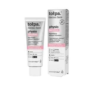 Tołpa Dermo Face Physio Sensitive bogaty balsam-komfort do pielęgnacji twarzy 40 ml - Kremy do twarzy - miniaturka - grafika 1