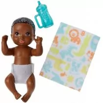 Mattel Barbie Mattel fhy82 Baby sitters Inc.Baby African restauracji - Lalki dla dziewczynek - miniaturka - grafika 1