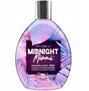 Balsam Bronzer do Opalania Tan Asz U Midnight Miami Nightlife Glow 400X 400 ml - Balsamy i kremy do opalania - miniaturka - grafika 1