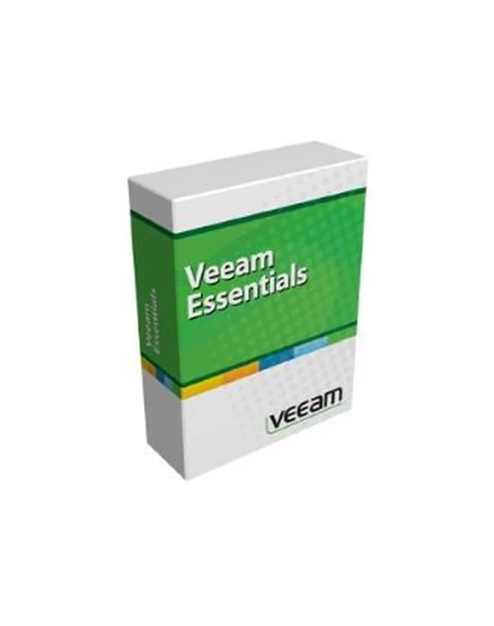 [L] 1 additional year of maintenance prepaid for Veeam Backup Essentials Standard 2 socket bundle for VMware