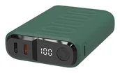 Powerbanki - RealPower PB-10000C PD+ 10000 mAh Ciemny Zielony - miniaturka - grafika 1