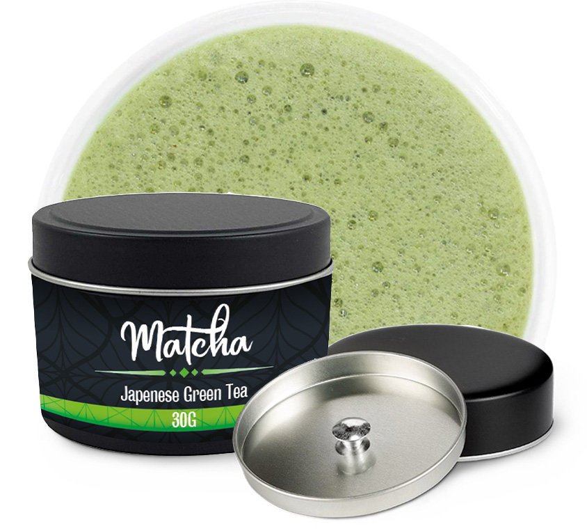 Matcha Japońska w Metalowej Puszce 30g Oryginalna z Japonii 1 i 2 zbiór