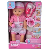 Lalki dla dziewczynek - Simba New Born Baby - z akcesoriami Doktora - miniaturka - grafika 1