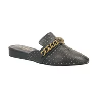 Klapki i japonki damskie - Kurt Geiger Skórzane mule CHELSEA - miniaturka - grafika 1