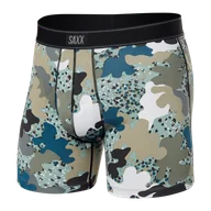 Majtki męskie - Bokserki męskie SAXX DAYTRIPPER Boxer Brief - moro jasne - miniaturka - grafika 1