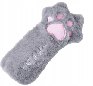 Kosmetyczka Saszetka Pluszowa Kot Kotek Łapka Sz - Kosmetyczki, organizery i kuferki - miniaturka - grafika 1