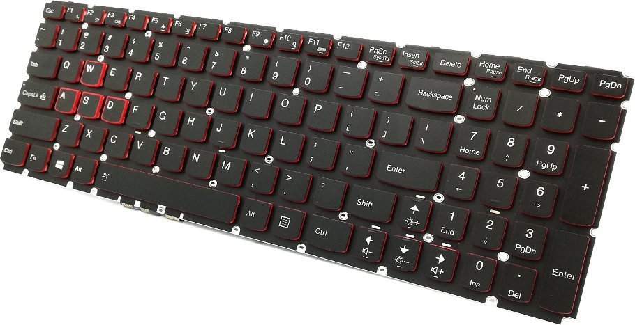 Ultra Parts Klawiatura do Lenovo IdeaPad Y700 Y700-15ISK Touch Podświetlana