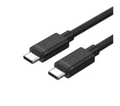 Kable USB - Unitek USB-C do USB-C 3m Czarny - miniaturka - grafika 1