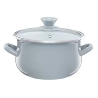 Garnki - Garnek EMALIA OLKUSZ Pyza Szary 20 cm - miniaturka - grafika 1