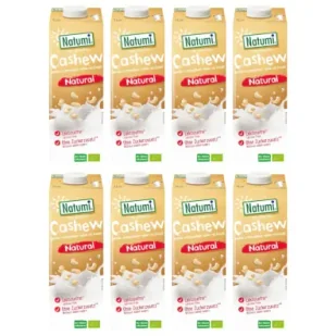 Natumi Napój z orzechów nerkowca nie zawiera cukrów zestaw 8 x 1 l Bio - Napoje roślinne - miniaturka - grafika 1