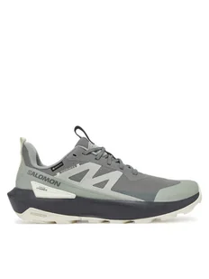 Salomon Trekkingi Elixir Activ Gore-Tex L47757800 Szary - Buty trekkingowe męskie - miniaturka - grafika 1