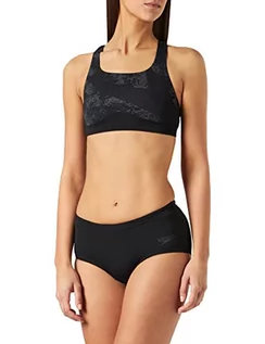 Stroje kąpielowe - Speedo Boomstar Placement Bikini dwuczęściowe Kobiety, black/oxid grey DE 36 | US 32 2020 Bikini 68-123229023-36 - grafika 1