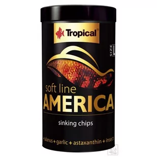 TROPICAL  Soft Line America  Size L 250ml/130g - Pokarm dla ryb - miniaturka - grafika 1