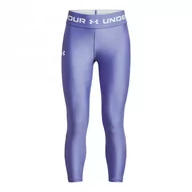 Spodnie i spodenki dla dziewczynek - Legginsy dziewczęce Under Armour Ankle Crop - miniaturka - grafika 1