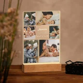 Ramki na zdjęcia - Lampka ramka L z wydrukiem na szkle akrylowym i podświetleniem LED - miniaturka - grafika 1