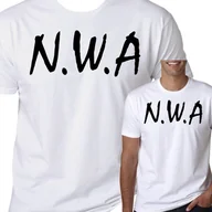 Koszulki męskie - T-Shirt KOSZULKA N.W.A STRAIGHT OUTTA RAP L 0846 - miniaturka - grafika 1