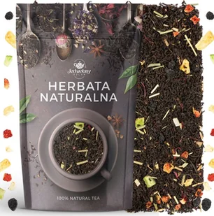 Herbata czarna liściasta Cytrynowy John trawa cytrynowa truskawka 80g - Herbata - miniaturka - grafika 1