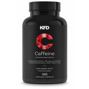 Witaminy i minerały - KFD Caffeine - 100 kapsułek Kofeina bezwodna - 200 mg w 1 kapsułce energia - miniaturka - grafika 1