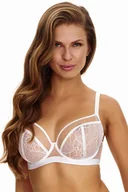 Biustonosze - Lupo 2454 Biustonosz miękki, biały - miniaturka - grafika 1