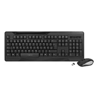Zestawy myszka + klawiatura - LogiLink ID0194 klawiatura Dołączona myszka RF Wireless Czarny ID0194 - miniaturka - grafika 1