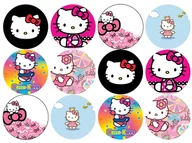 Ciasta i półprodukty do ciast - Opłatki na muffiny babeczki Hello Kitty - miniaturka - grafika 1
