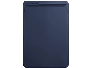 OUTLET Etui APPLE Leather Sleeve do Apple iPad Pro 10,5 cala Nocny Błękit MPU22ZM/A - Elektronika OUTLET - miniaturka - grafika 1