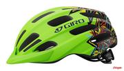 Kaski rowerowe - Kask Dziecięcy Juniorski Giro Hale Integrated Mips Matte Lime Roz. Uniwersalny (50-57 Cm) (New) - miniaturka - grafika 1