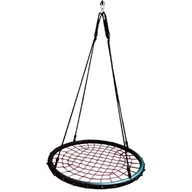 Place zabaw - SASKA GARDEN Huśtawka ogrodowa bocianie gniazdo 120cm sznurek czerwony 1032061 - miniaturka - grafika 1
