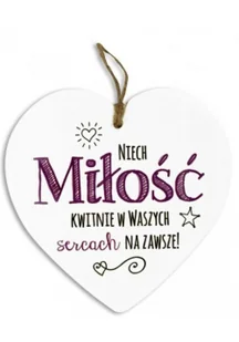 Pan Dragon Zawieszka Serce 03-Miłość kwitnie - Pan Dragon - Zawieszki - miniaturka - grafika 1