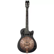 Gitary akustyczne - Ortega RRG40CE-DBK Distressed Black - miniaturka - grafika 1