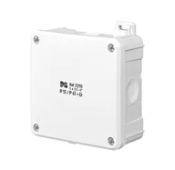 Inne akcesoria elektryczne - Elektro-Plast Puszka natynkowa 2K 98 x 98 x 46 mm IP65 biała - miniaturka - grafika 1