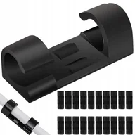 Kable komputerowe i do monitorów - Organizer Uchwyt Na Kable Do Kabli Przewodów 20Szt - miniaturka - grafika 1