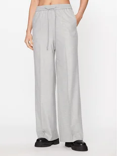 Boss Spodnie materiałowe Tavite 50502722 Szary Relaxed Fit - Spodnie damskie - miniaturka - grafika 1