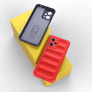 Magic Shield Case etui do Xiaomi Redmi Note 12 5G / Poco X5 5G elastyczny pancerny pokrowiec niebieskie - Etui i futerały do telefonów - miniaturka - grafika 11
