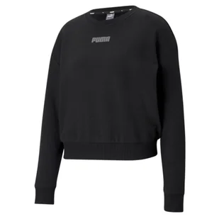 Bluza sportowa damska Puma Modern Basics Crew TR - Odzież sportowa dziecięca - miniaturka - grafika 1