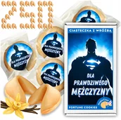 Pieczywo chrupkie - Ciasteczka z Wróżbą x250 Prezent na Dzień Mężczyzny Dzień Chłopaka NAKLEJKI - miniaturka - grafika 1
