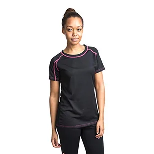 Trespass momostong Active T-Shirt damski, czarny, XXS FATOTSL10013_BLKXXS - Koszulki i topy damskie - miniaturka - grafika 1