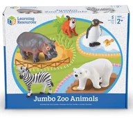 Figurki dla dzieci - Duże Figurki. Zwierzęta w zoo. Zestaw 5 szt. - figurka - miniaturka - grafika 1