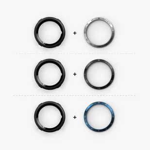 Ringke Air Sports+Bezel 2w1 etui ze stalową ramką do Samsung Galaxy Watch 5 40mm pokrowiec na kopertę czarno-niebieski (GW4-40-12_AS02) - Akcesoria do smartwatchy - miniaturka - grafika 11