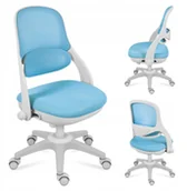 Fotele i krzesła biurowe - Fotel Obrotowy Dla Dzieci I Młodzieży Regulowany Mark Adler Junior 4.7 Blue - miniaturka - grafika 1