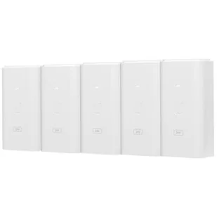 Ubiquiti Networks PoE-24 Passive PoE Adapter EU 24V 0.5A groud/ESD protection 5 PACK! (POE-24-12W-5P) - Pozostałe akcesoria sieciowe - miniaturka - grafika 1