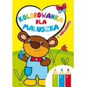 Powieści i opowiadania - Olesiejuk Kolorowanka dla maluszka z naklejkami LIT-41675 - miniaturka - grafika 1