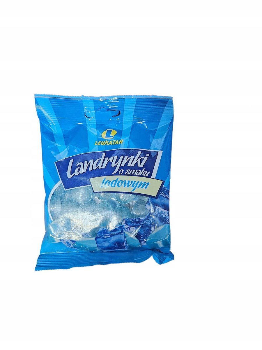 Lewiatan Lodowe Landrynki Karmelki 90g - Orzeźwiające Cukierki
