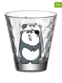 Zestawy naczyń dla dzieci - LEONARDO Szklanki (2 szt.) "Panda" w kolorze biało-szarym - 215 ml - miniaturka - grafika 1