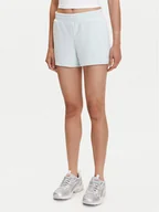 Spodenki damskie - Puma Szorty sportowe No. 1 ESS 4'' 682439 Błękitny Regular Fit - miniaturka - grafika 1