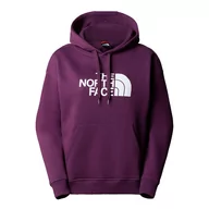 Bluzy sportowe damskie - Bluza The North Face Light Drew Peak 0A3RZ4V6V1 - fioletowa - miniaturka - grafika 1