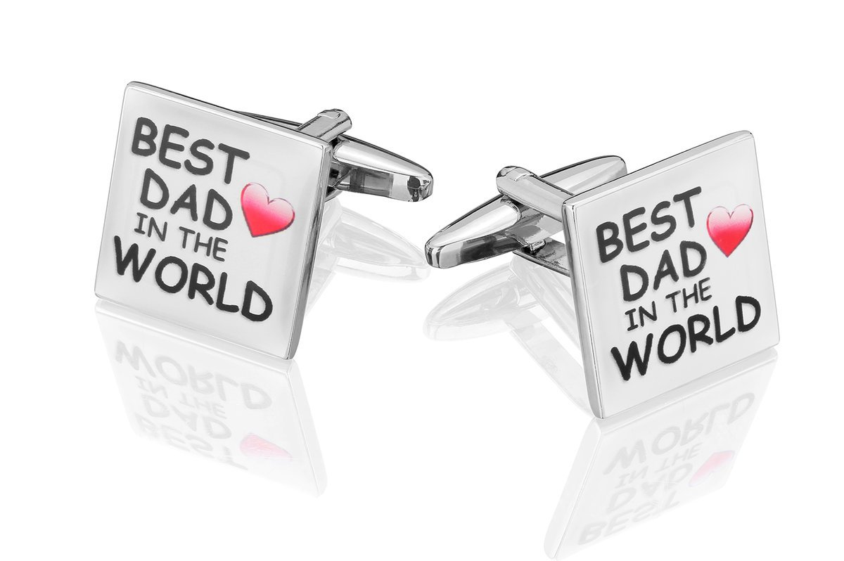 Spinki do mankietów X2 Najlepszy Tata