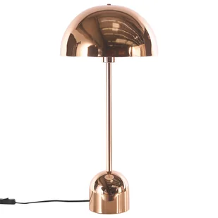 Lampa Stołowa Metalowa Miedziana Macasia - Lampy stojące - miniaturka - grafika 1